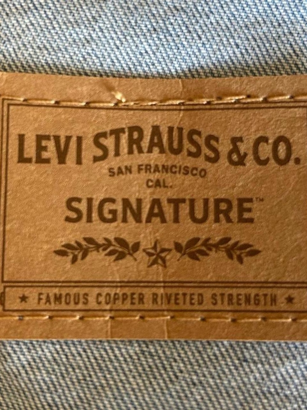 Levi Strauss & Co. Signature Denim Vest - Light Blue - Picture 4 of 6